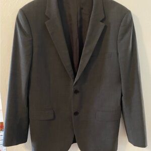 Theory Charcoal Men's Blazer 40 Short